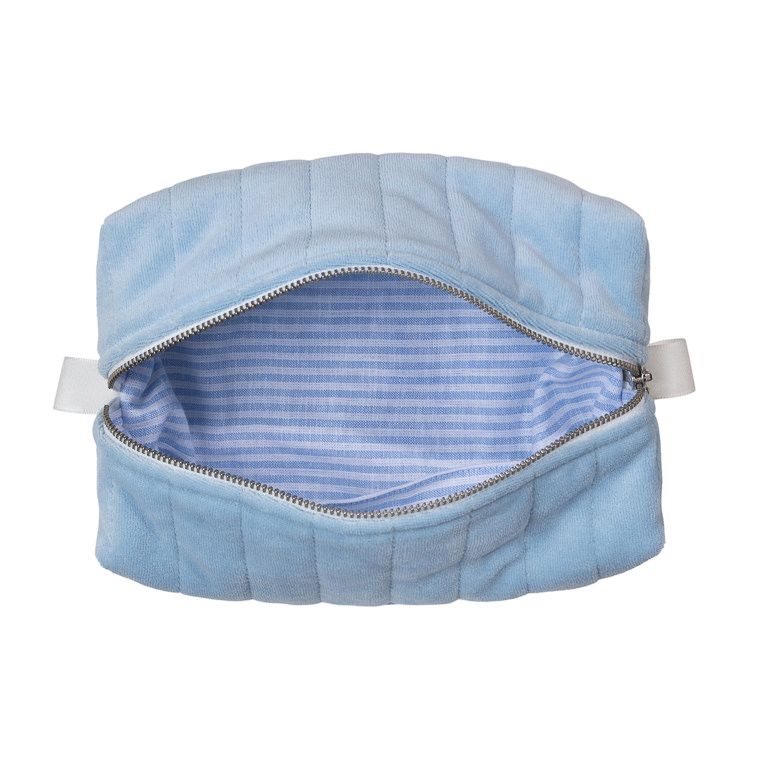 HELLA BEAUTY BAG PASTEL BLUE - LARGE - Pilt 2