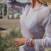 HELLA SKINNY SATIN SCRUNCHIE - UNICORN - Image 2