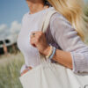 HELLA SKINNY SATIN SCRUNCHIE – BREEZE - Image 3