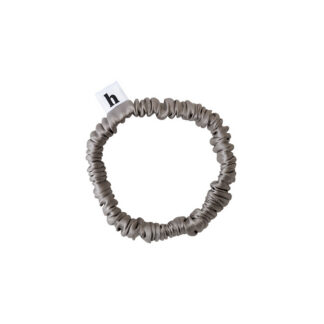 HELLA HAIR SILKY GRAPHITE SCRUNCHIE – SKINNY