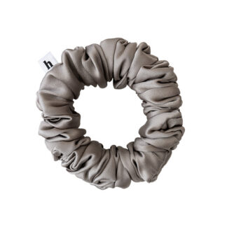 HELLA HAIR SILKY GRAPHITE SCRUNCHIE – PETITE