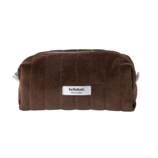 HELLA BEAUTY BAG CHOCOLATE TEDDY – MEDIUM