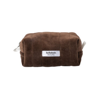 HELLA BEAUTY BAG CHOCOLATE TEDDY – SMALL