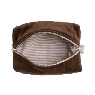 HELLA BEAUTY BAG CHOCOLATE TEDDY – LARGE